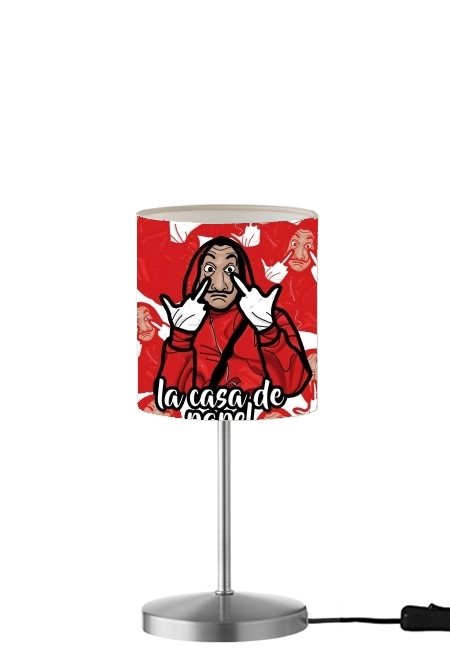  La casa de papel clipart para Lámpara de mesa / mesita de noche