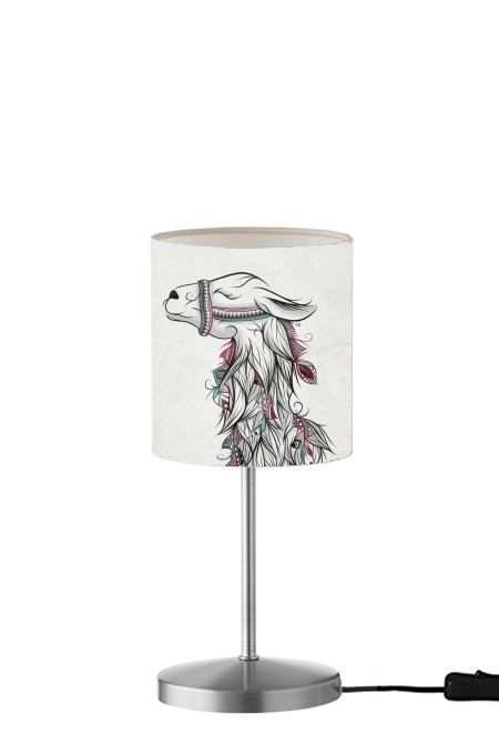  Llama Happy para Lámpara de mesa / mesita de noche