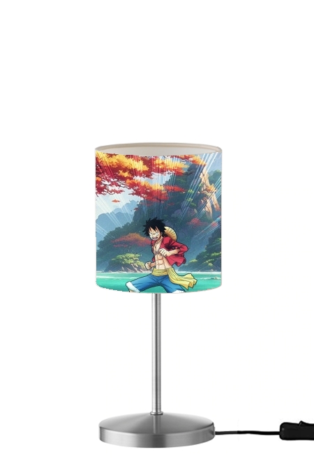  Luffy Powerful para Lámpara de mesa / mesita de noche