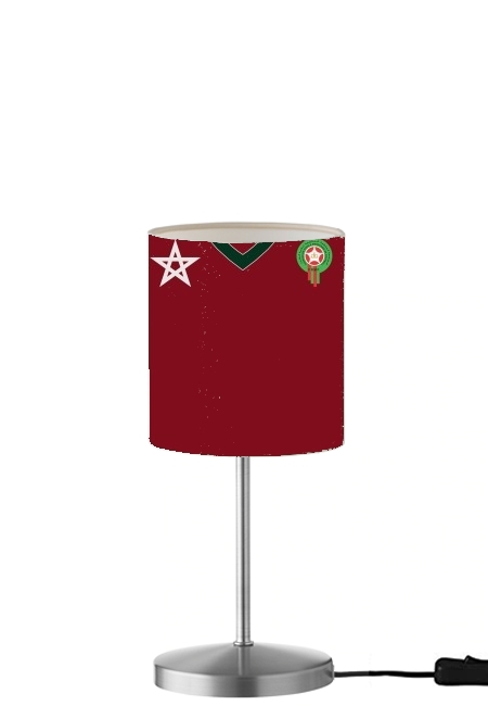  Marocco Football Shirt para Lámpara de mesa / mesita de noche