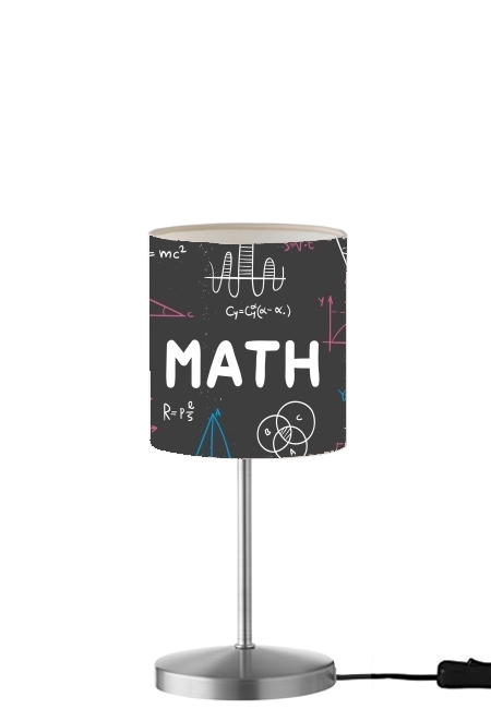  Mathematics background para Lámpara de mesa / mesita de noche