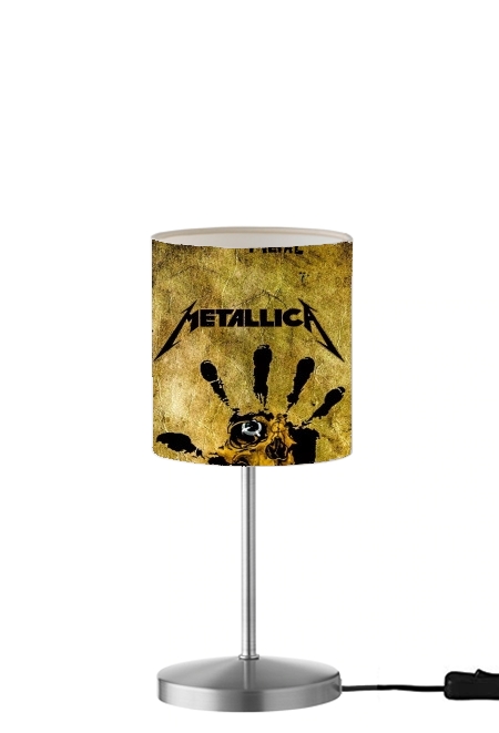  Metallica Fan Hard Rock para Lámpara de mesa / mesita de noche