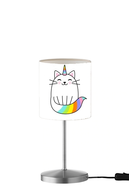  Mewnicorn Unicorn x Cat para Lámpara de mesa / mesita de noche