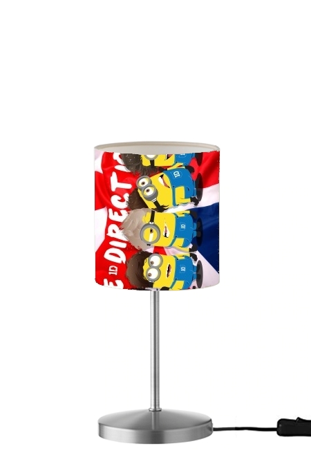  Minions mashup One Direction 1D para Lámpara de mesa / mesita de noche