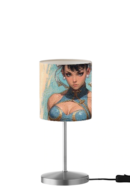  Miss Chun-Li para Lámpara de mesa / mesita de noche