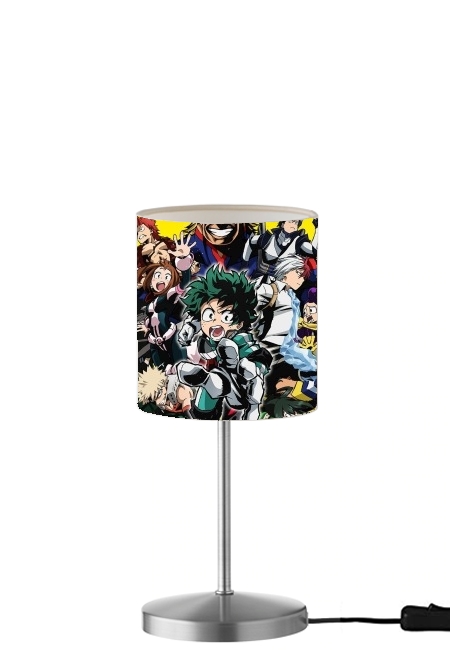  my hero academia Izuku Midoriya para Lámpara de mesa / mesita de noche