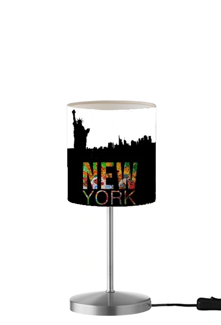  New York para Lámpara de mesa / mesita de noche