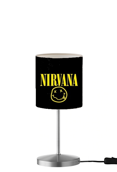  Nirvana Smiley para Lámpara de mesa / mesita de noche