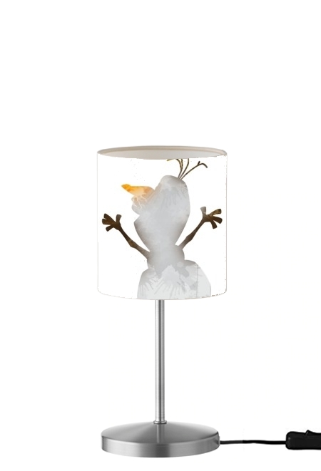  Olaf le Bonhomme de neige inspiration para Lámpara de mesa / mesita de noche