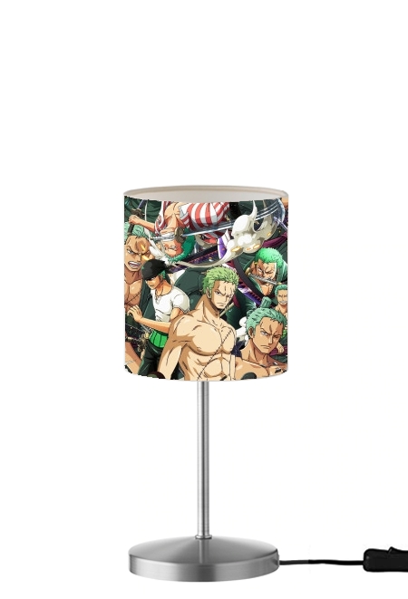  One Piece Zoro para Lámpara de mesa / mesita de noche