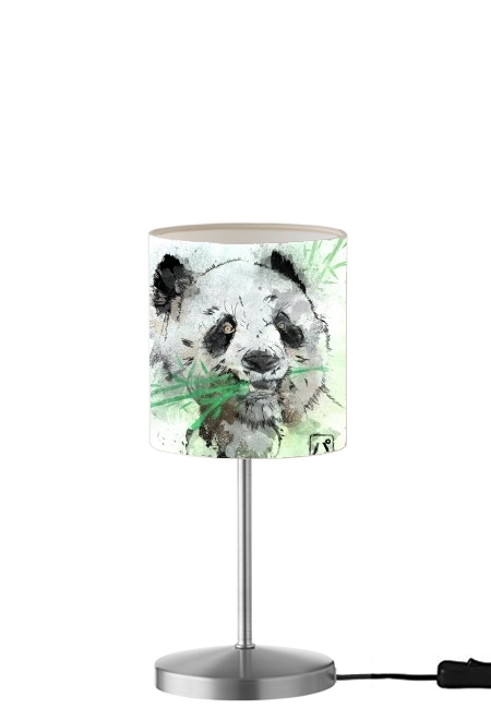  Panda Watercolor para Lámpara de mesa / mesita de noche