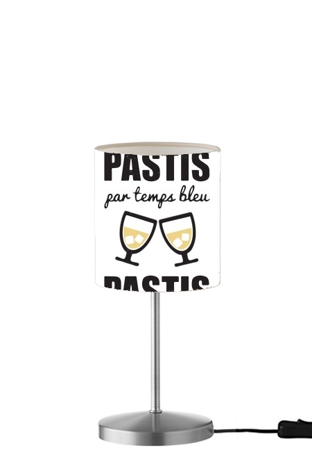  Pastis par temps bleu Pastis delicieux para Lámpara de mesa / mesita de noche