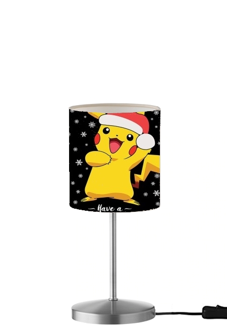  Pikachu have a Happyka Christmas para Lámpara de mesa / mesita de noche