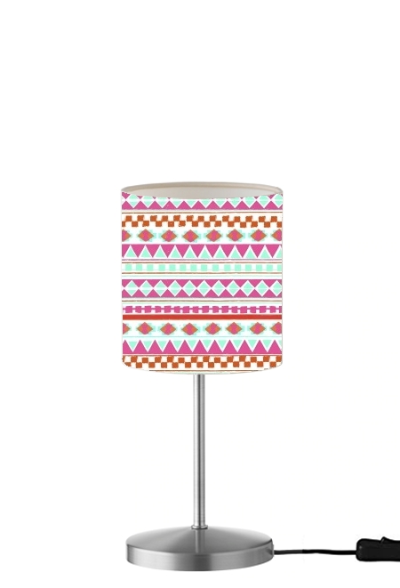  NAVAJO EN ROSA para Lámpara de mesa / mesita de noche