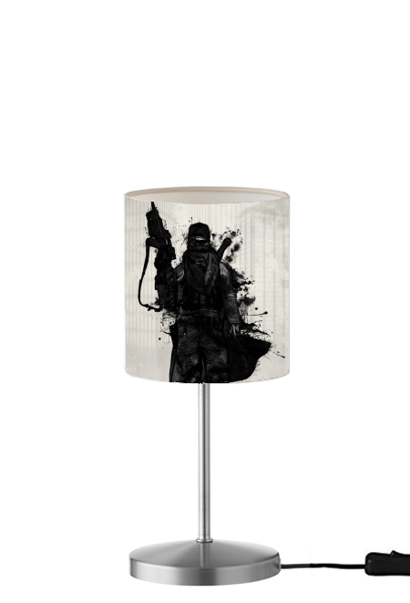  Post Apocalyptic Warrior para Lámpara de mesa / mesita de noche