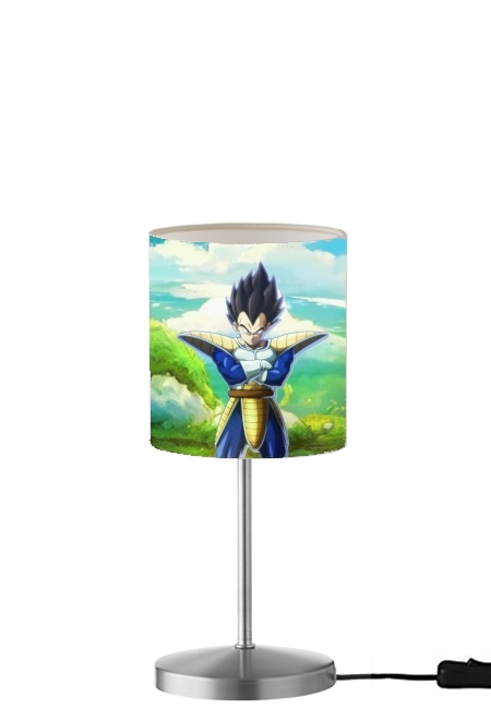  Prince Vegeta Saiyan para Lámpara de mesa / mesita de noche