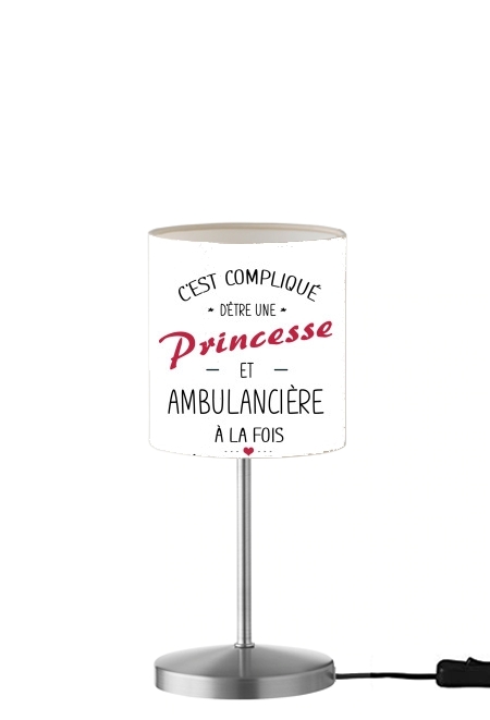  Princesse et ambulanciere para Lámpara de mesa / mesita de noche