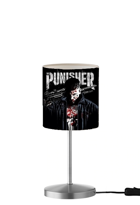  Punisher Blood Frank Castle para Lámpara de mesa / mesita de noche