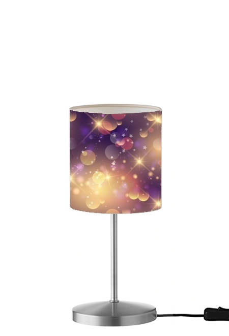  Purple Sparkles para Lámpara de mesa / mesita de noche
