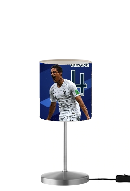  Raphael Varane Football Art para Lámpara de mesa / mesita de noche