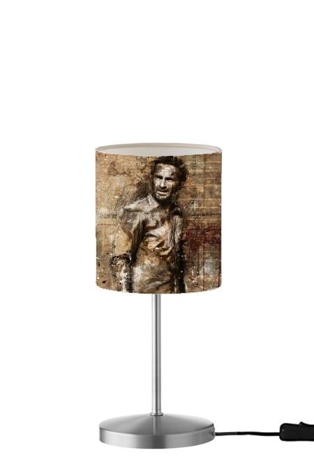  Grunge Rick Grimes Twd para Lámpara de mesa / mesita de noche