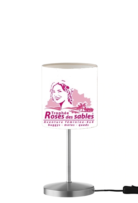  Rose des sables para Lámpara de mesa / mesita de noche