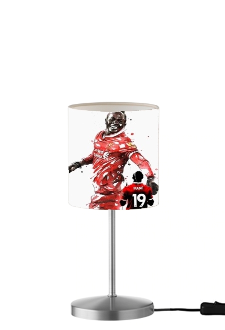  Sadio Mane Art Print para Lámpara de mesa / mesita de noche