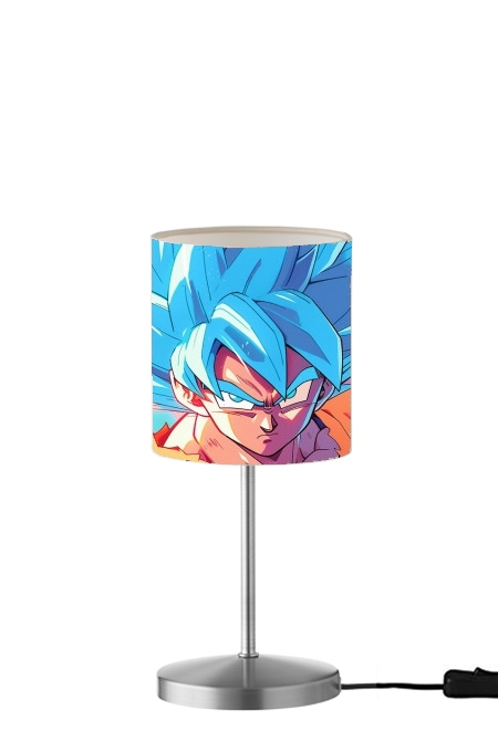  Saiyan God Blue  para Lámpara de mesa / mesita de noche