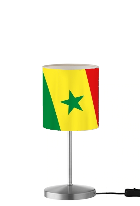  Senegal Football para Lámpara de mesa / mesita de noche