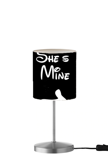  shes mine para Lámpara de mesa / mesita de noche