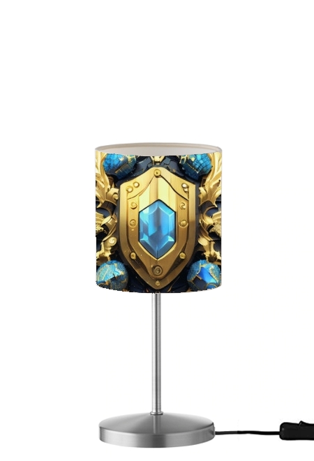  Shield Gold para Lámpara de mesa / mesita de noche