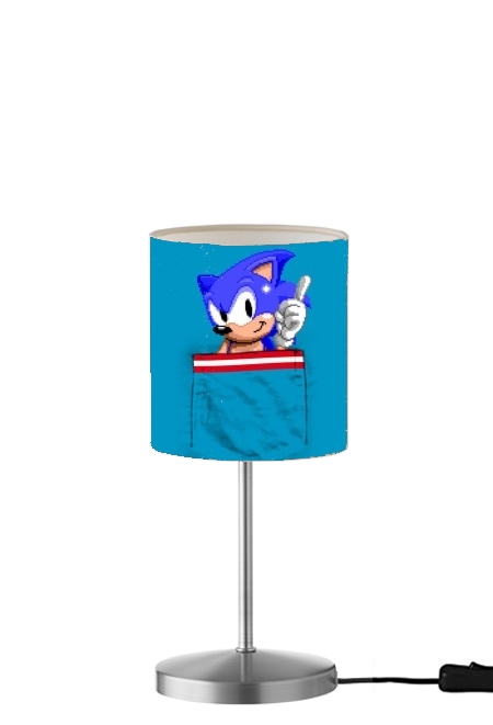  Sonic in the pocket para Lámpara de mesa / mesita de noche