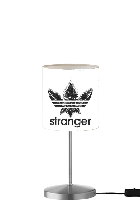  Stranger Things Demogorgon Monster JOKE Adidas Parodie Logo Serie TV para Lámpara de mesa / mesita de noche