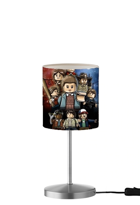  Stranger Things Lego Art para Lámpara de mesa / mesita de noche