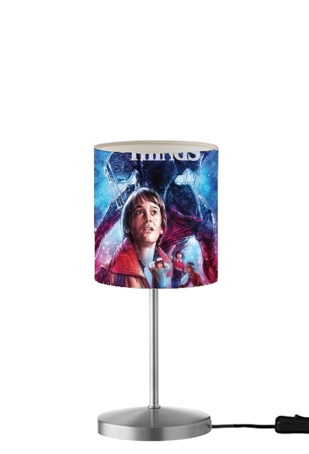  Stranger Things will Byers artwork para Lámpara de mesa / mesita de noche