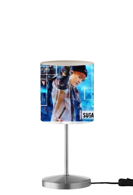  Suga BTS Kpop para Lámpara de mesa / mesita de noche