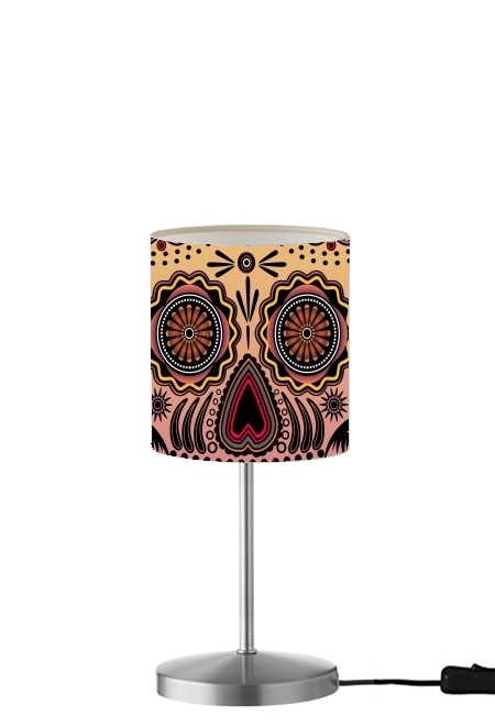  sugar skull , multicolor para Lámpara de mesa / mesita de noche