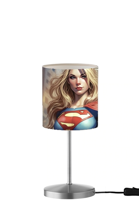  Supergirl V2 para Lámpara de mesa / mesita de noche