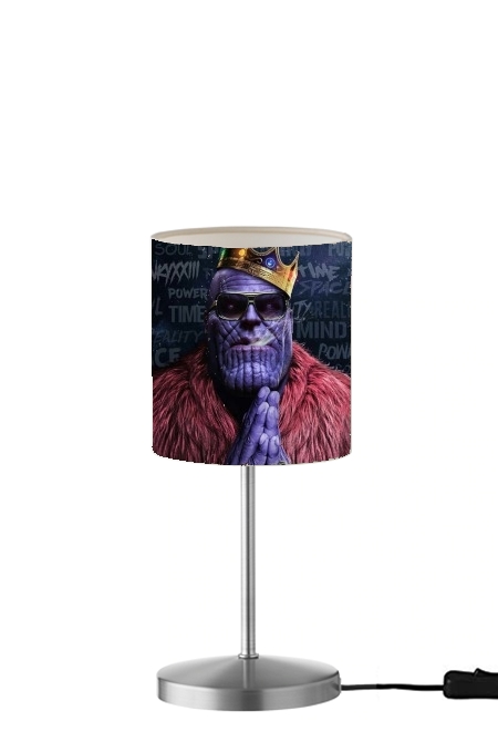  Thanos mashup Notorious BIG para Lámpara de mesa / mesita de noche