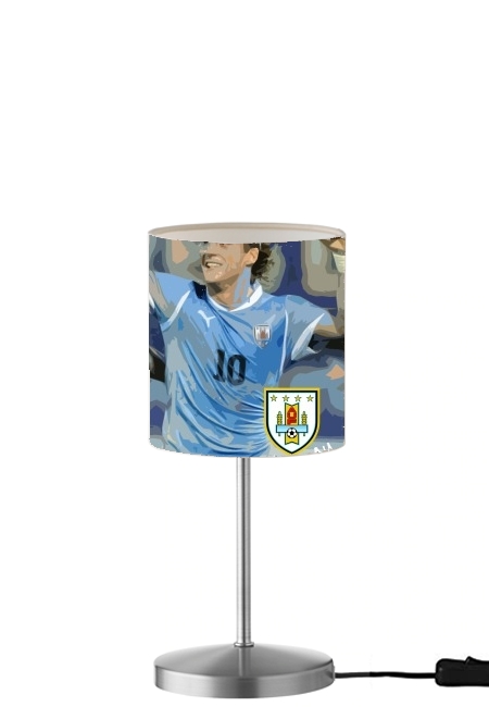  Uruguay Foot 2014 para Lámpara de mesa / mesita de noche