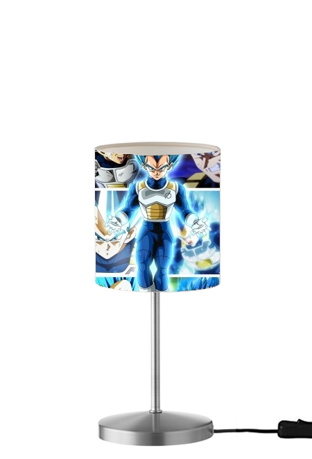  Vegeta SSJ Blue para Lámpara de mesa / mesita de noche