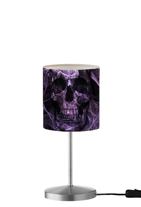  Violet Skull para Lámpara de mesa / mesita de noche