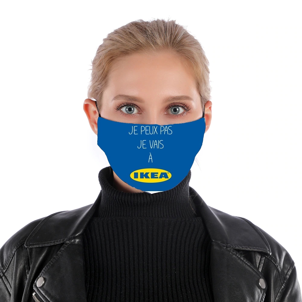  Je peux pas je vais a ikea para Mascarilla para nariz y boca