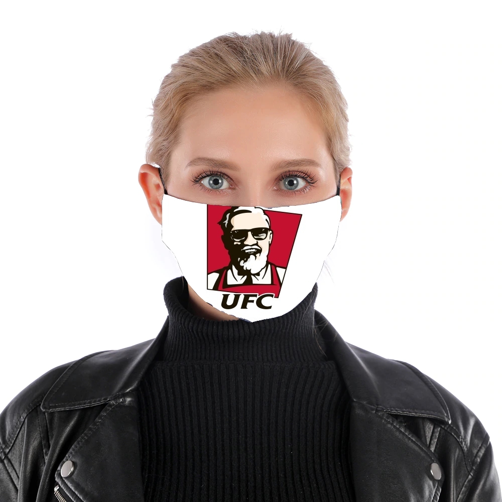  UFC x KFC para Mascarilla para nariz y boca