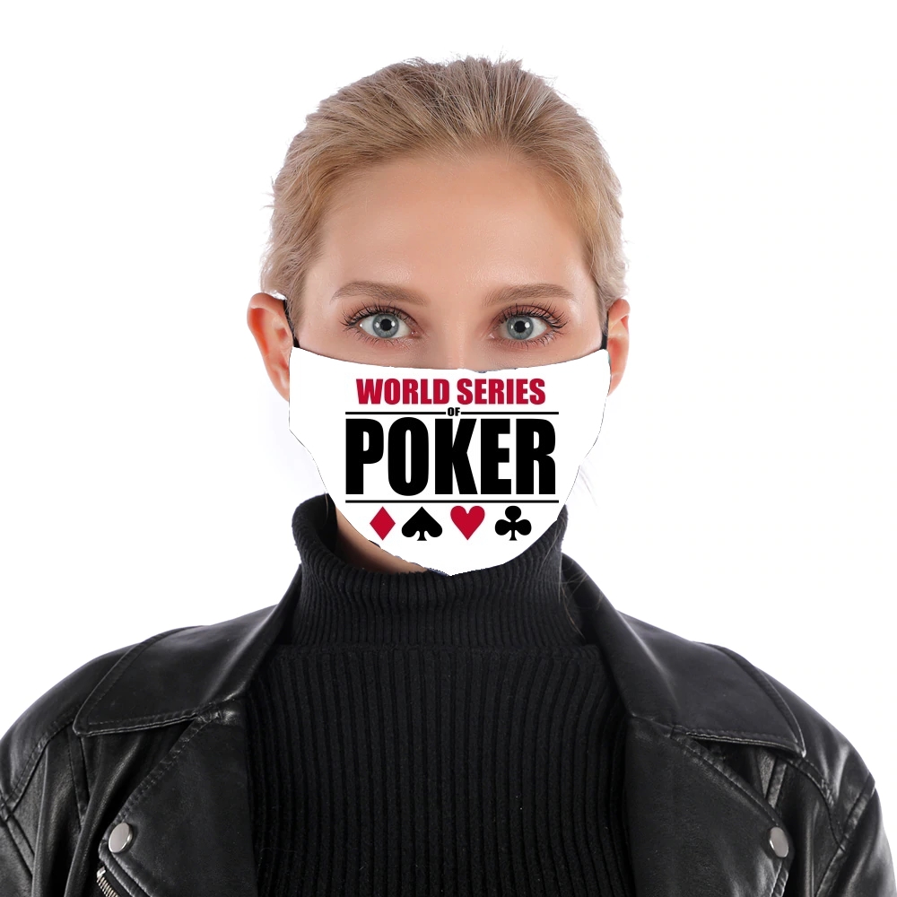  World Series Of Poker para Mascarilla para nariz y boca