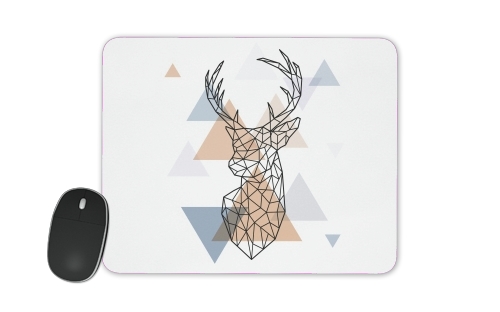  Geometric head of the deer para alfombrillas raton