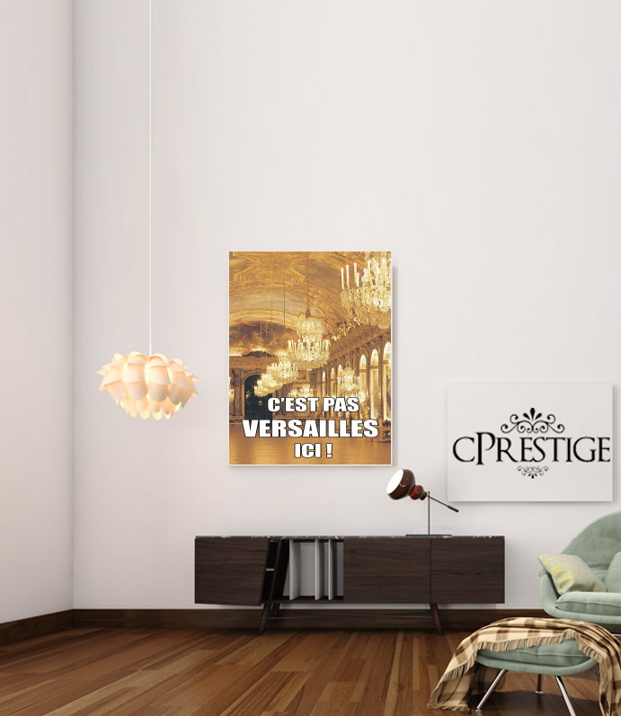  Cest pas Versailles ICI para Poster adhesivas 30 * 40 cm