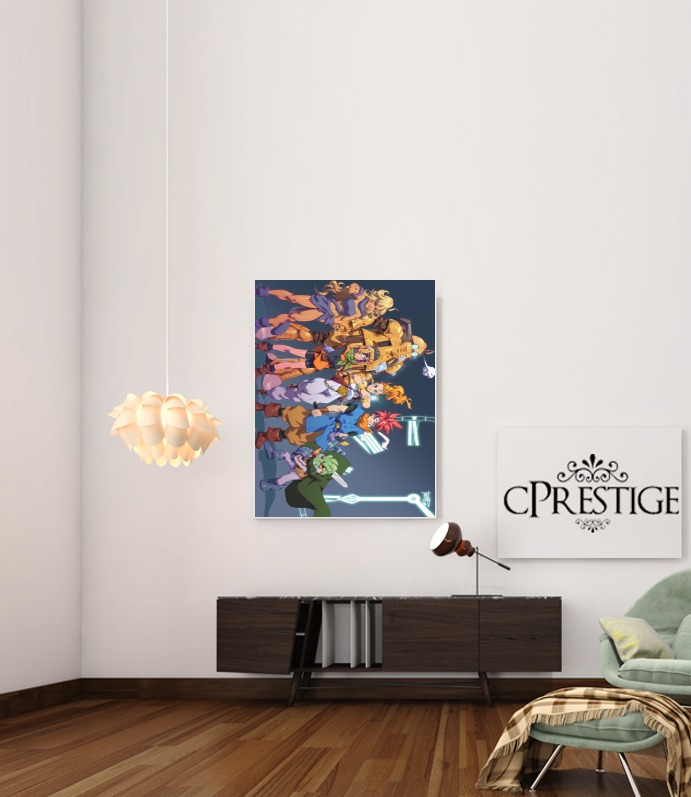  chrono trigger para Poster adhesivas 30 * 40 cm