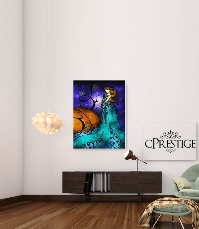  Cinderella para Poster adhesivas 30 * 40 cm