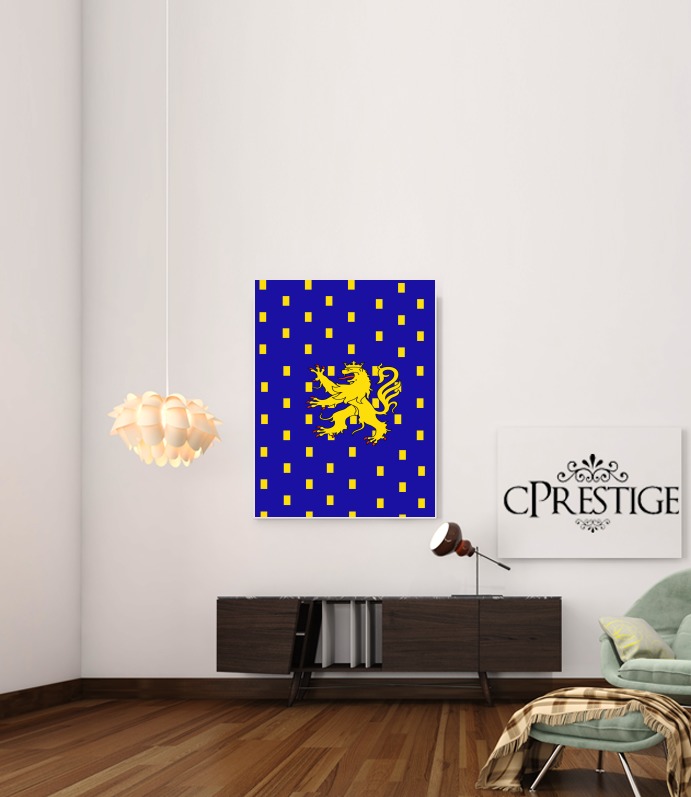  Drapeau de la FrancheComte para Poster adhesivas 30 * 40 cm